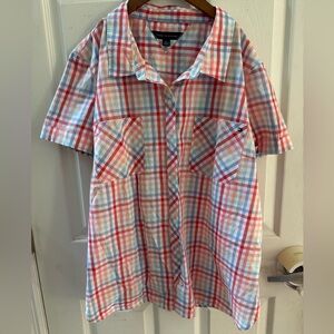 Tommy Hilfiger xxl Plaid Button-Up Shirt